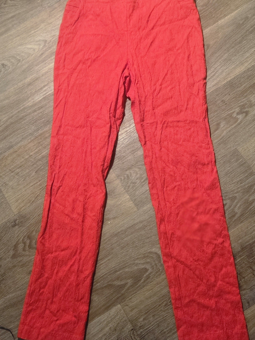 Bright Red Women's Pants